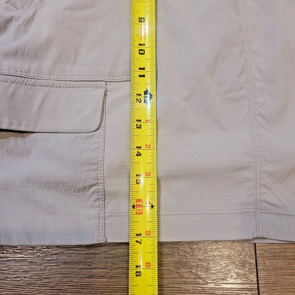 Athleta Trekkie Skort Womens 12 Cargo Pockets Mini Skirt Gray Hiking Athletic - Picture 3 of 7